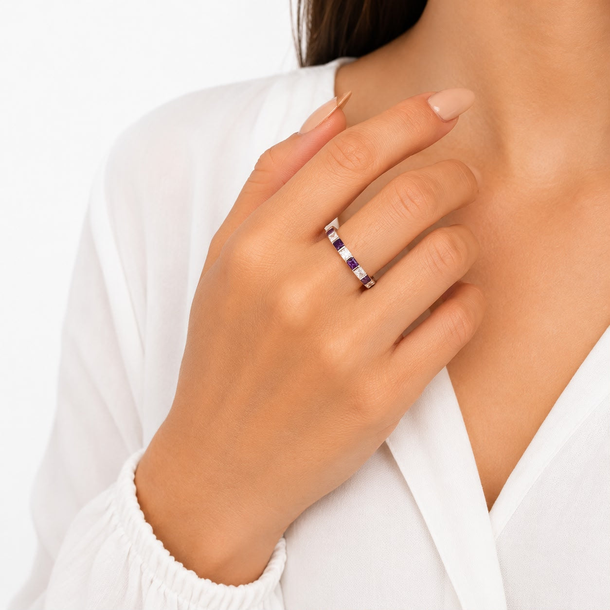 anillo plata Lily (an-pl7)
