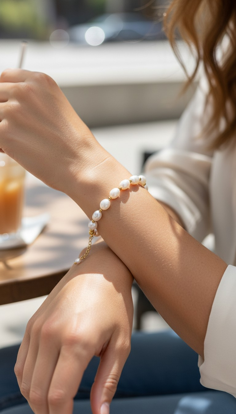 Pulsera "Perla" (pul-38)