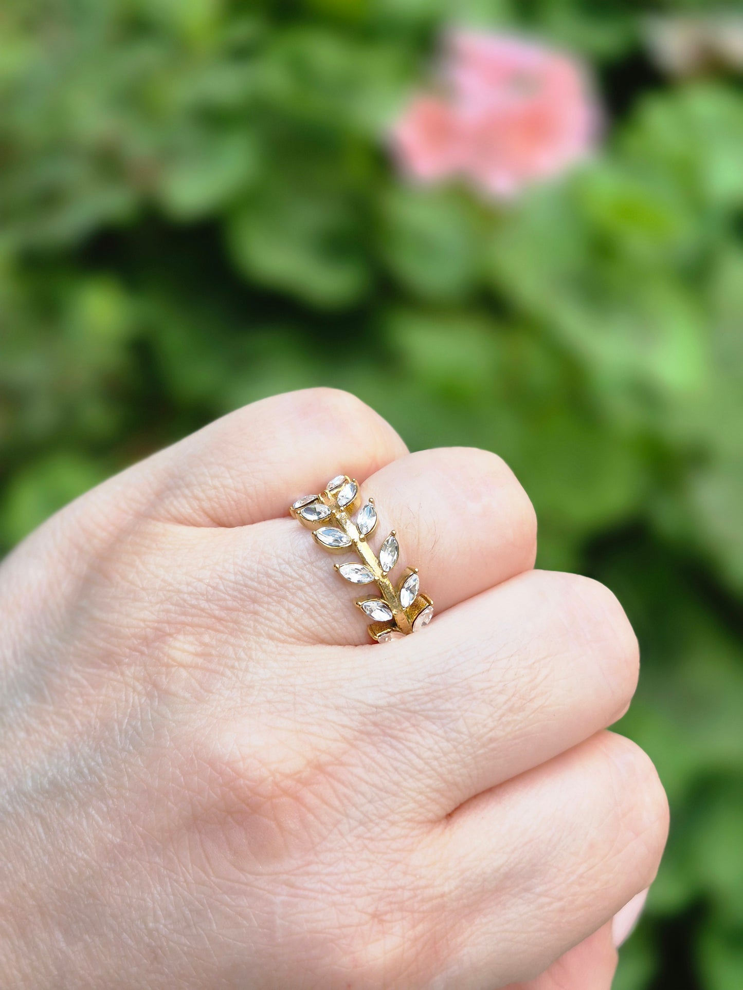 Anillo hojas de sol (an-31)