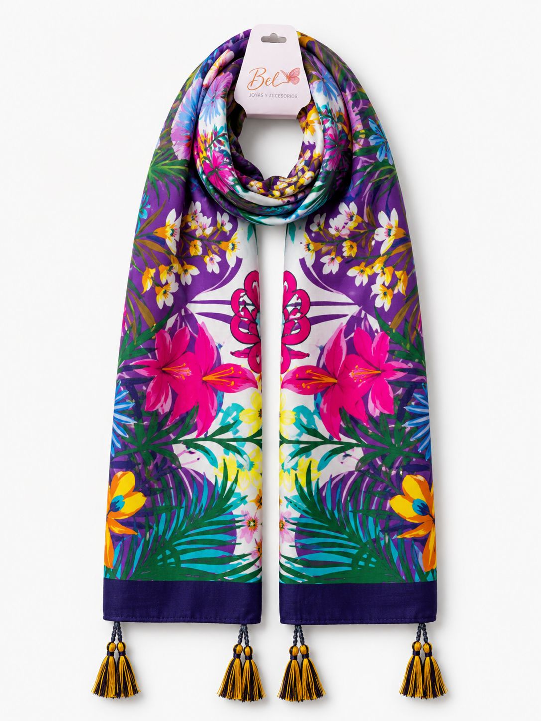 Pañuelo floral calipso (pa-9)