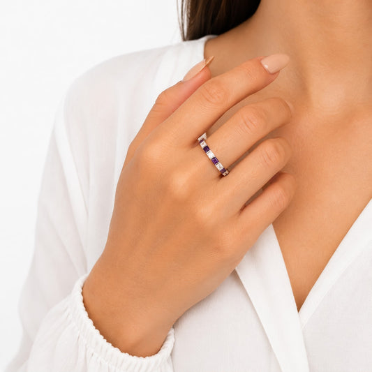 anillo plata Lily (an-pl7)