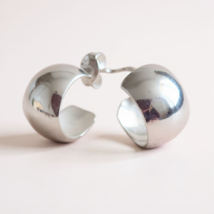 Aros argolla plata Renata (ar11-pl)