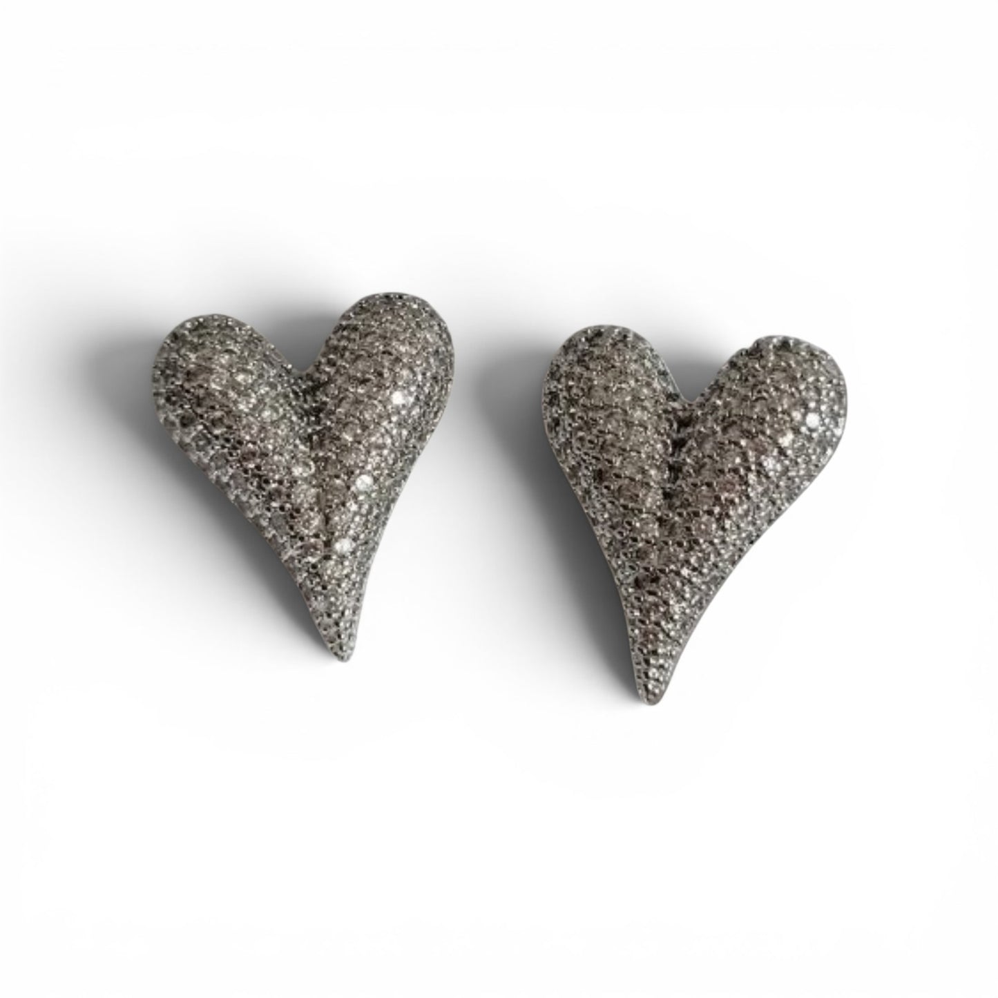 Aros corazón plata (ar-7pl)