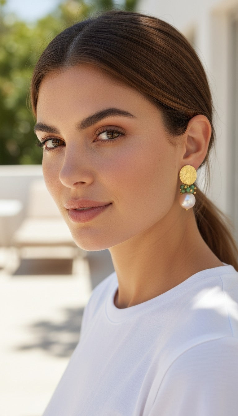 Aros Encanto verde (ar-66)