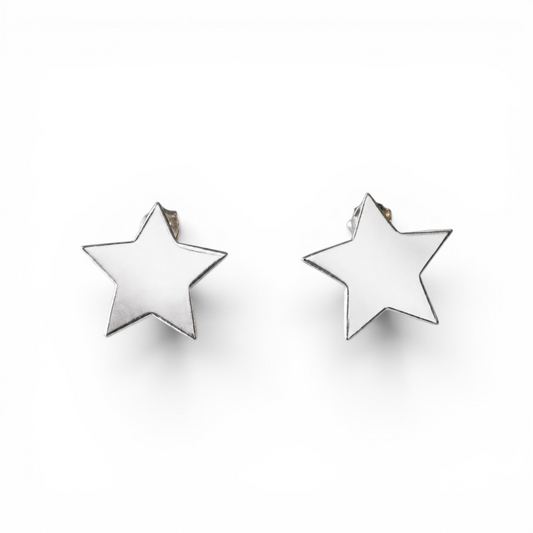 Aros estrellas plata (ar20pl)