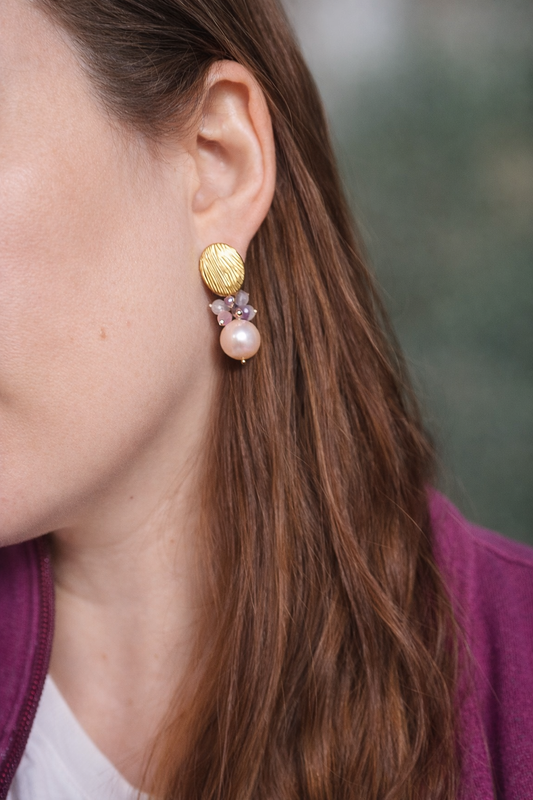 Aros encanto malva (ar-62)