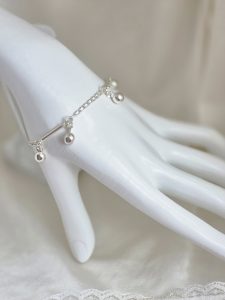 Pulsera borlas plata (pul3-pl)