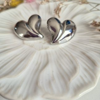 aritos Love plateados (AR 10PL)