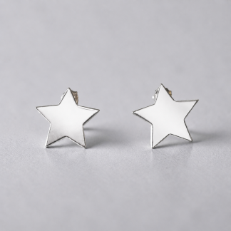 Aros estrellita plata (ar20pl)